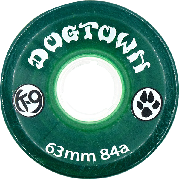 DOGTOWN - 63mm K-9 Cruiser Clear Green 84a