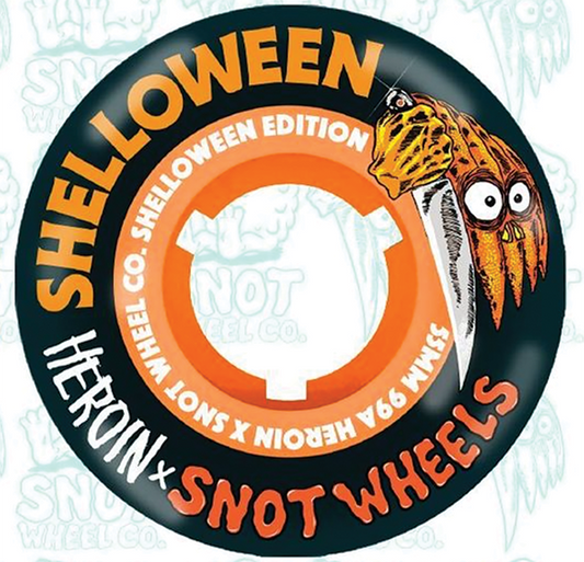 SNOT - 55mm Boogerthane Shelloween Black/Orange 99a