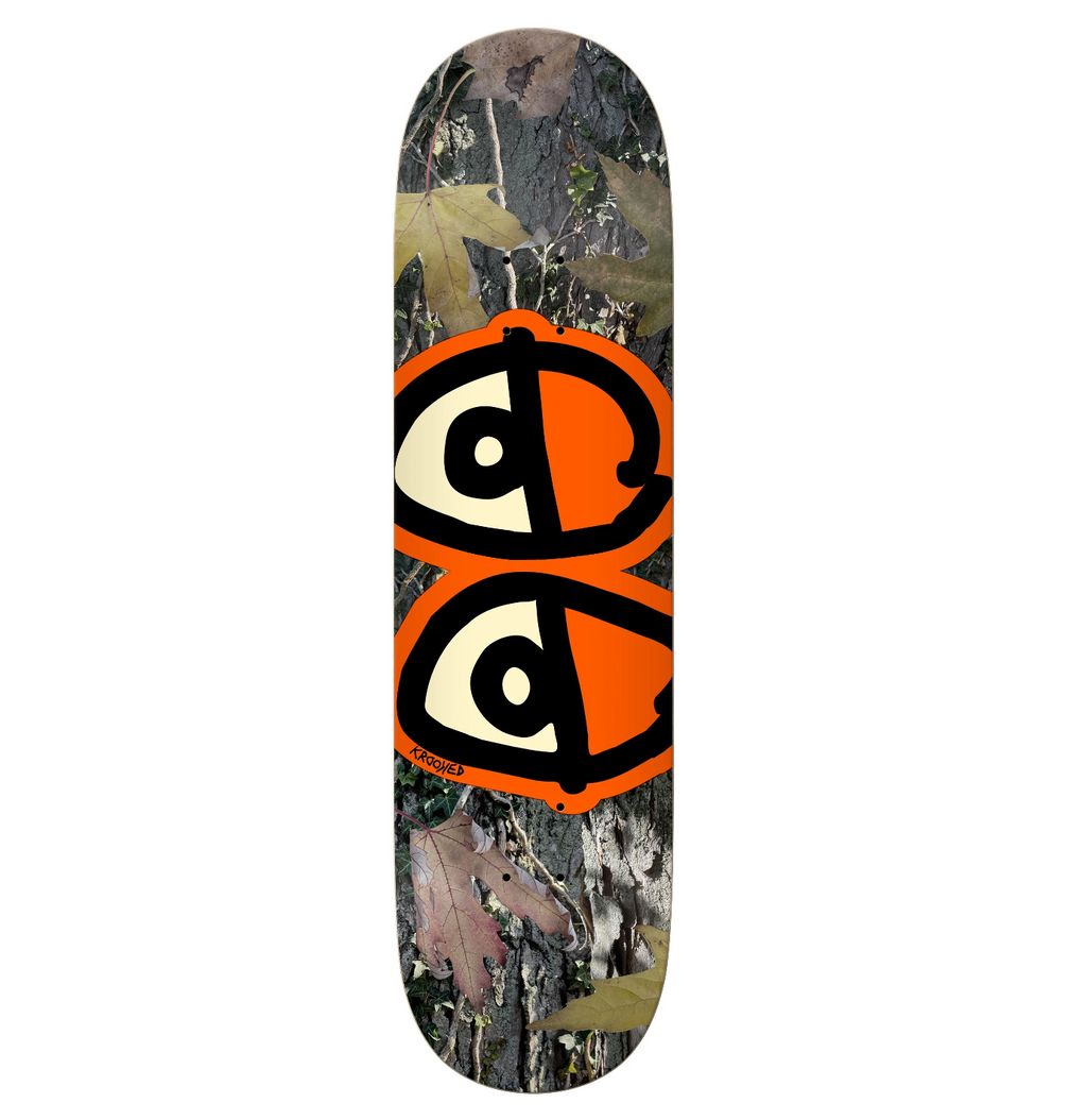 KROOKED - Eyes Camo Orange - 8.25