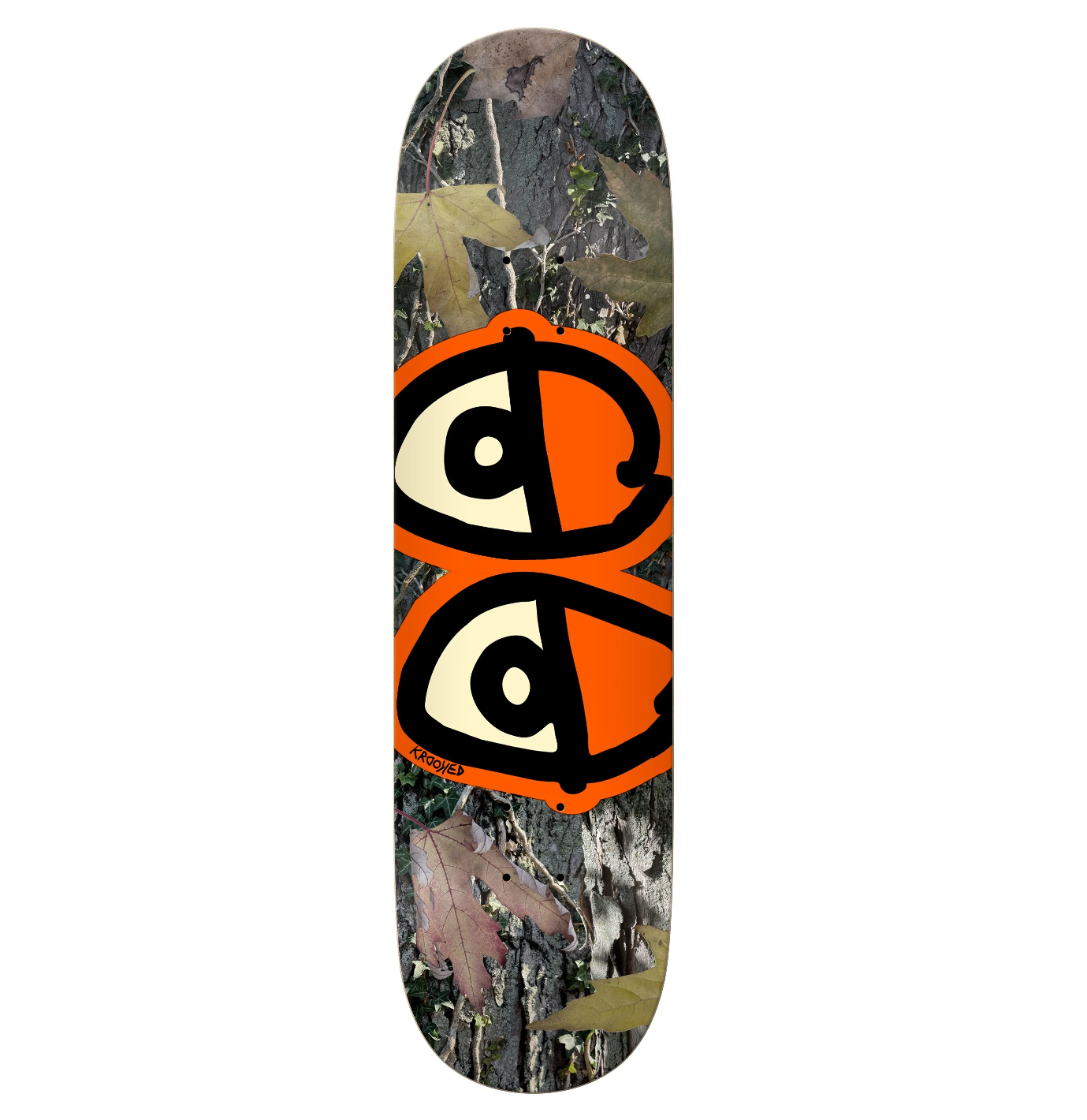 KROOKED - Eyes Camo Orange - 8.25