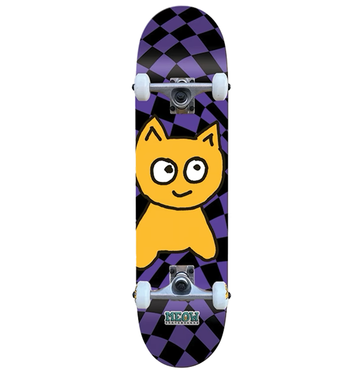 MEOW - Big Cat Checker Twist Purple Complete - 8.25