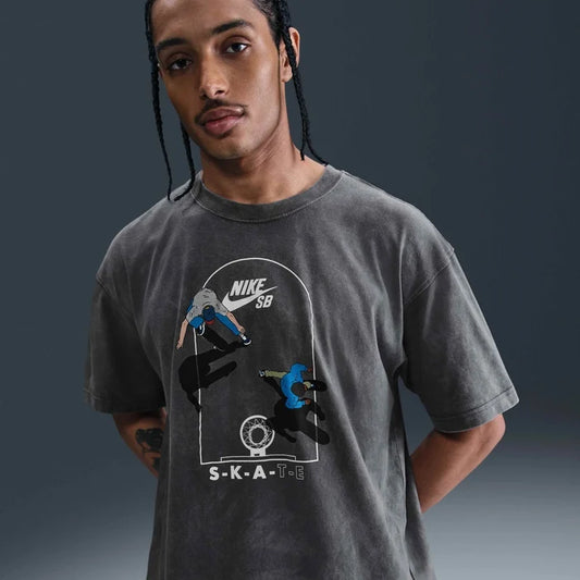 NIKE SB - M90 OC SKATE Tee Anthracite