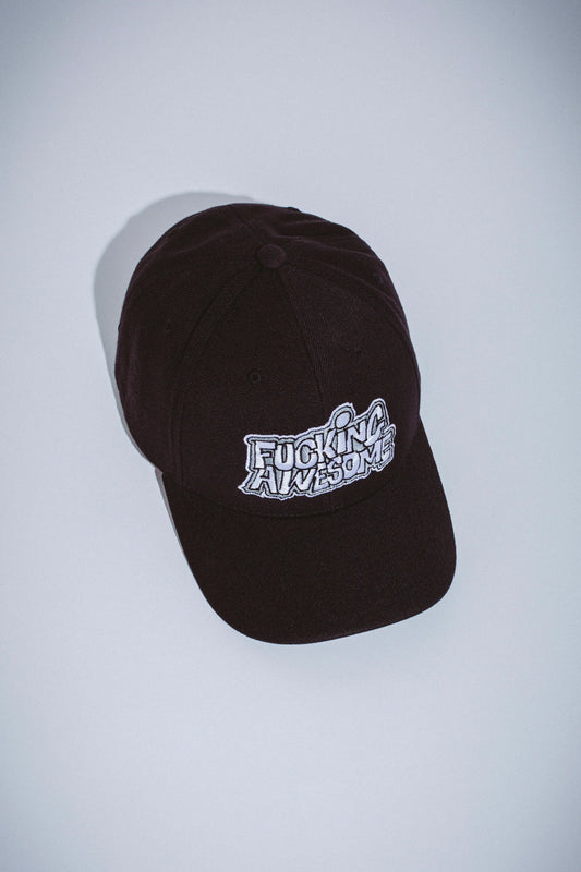 FUCKING AWESOME - PBS Logo Snapback Hat Black