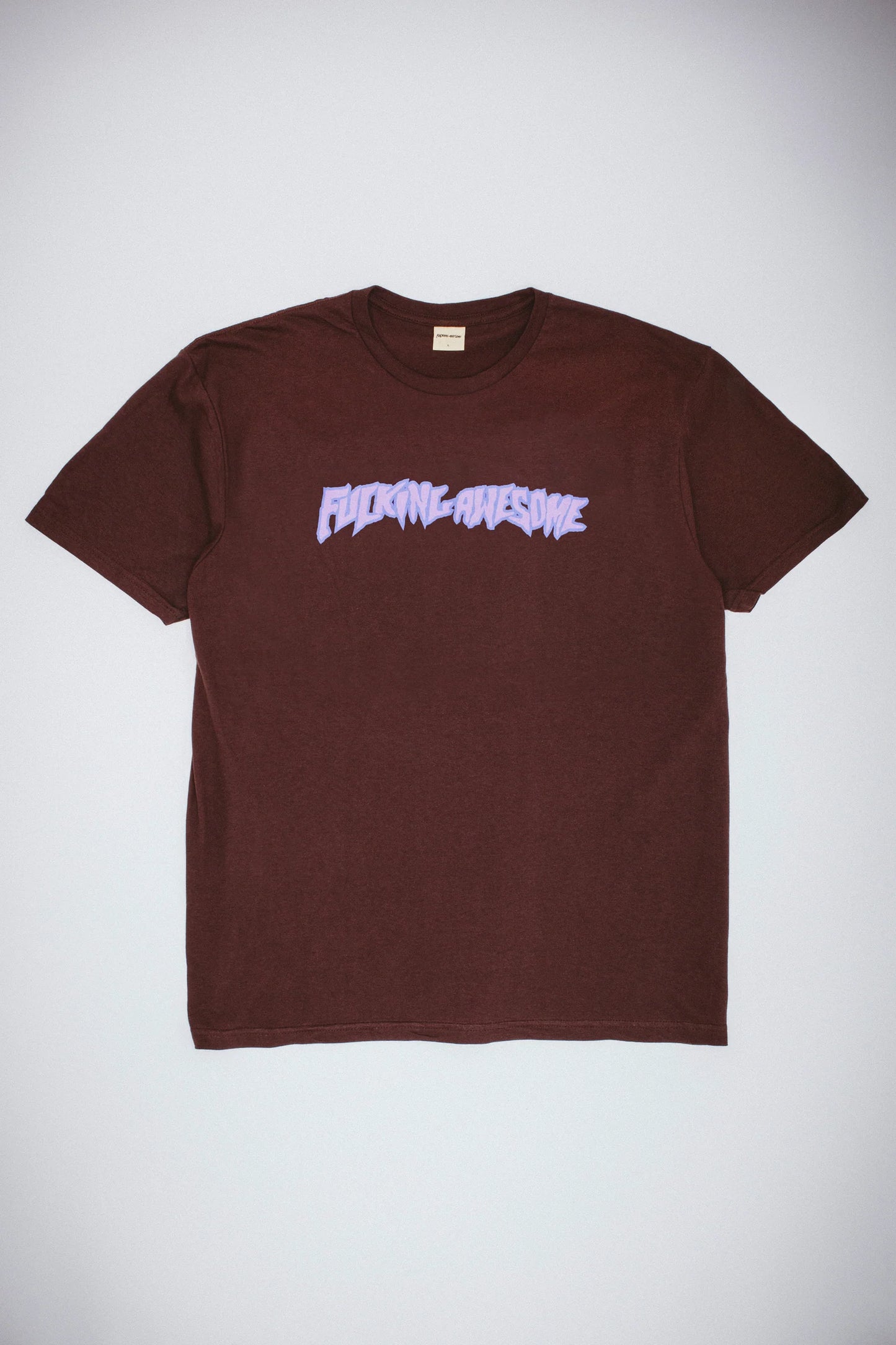 FUCKING AWESOME - 2025 Stamp Logo Tee Brown