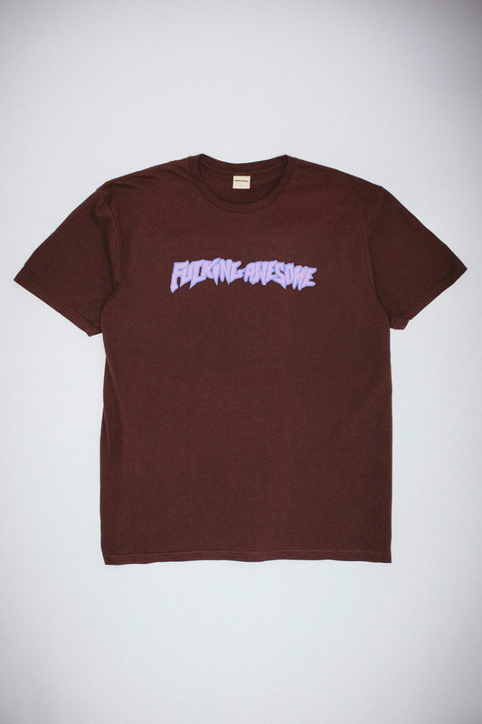 FUCKING AWESOME - 2025 Stamp Logo Tee Brown