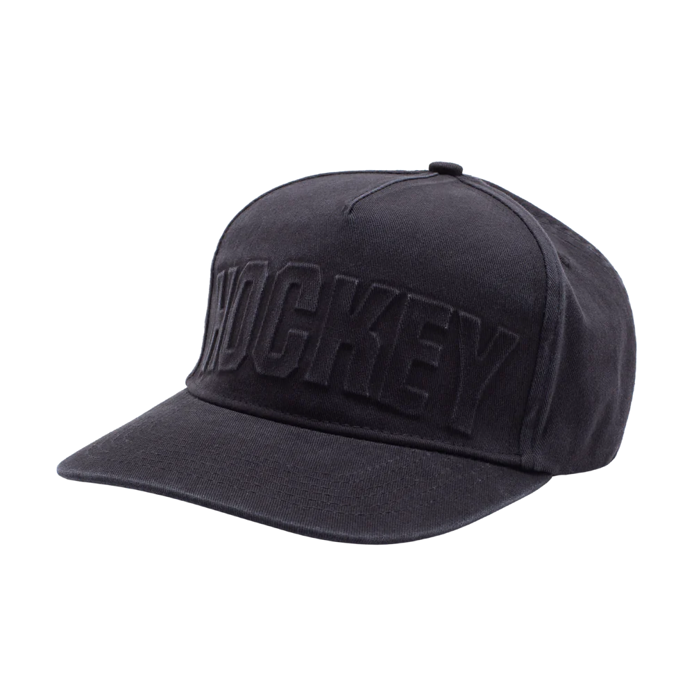 HOCKEY - Embossed Hat Black