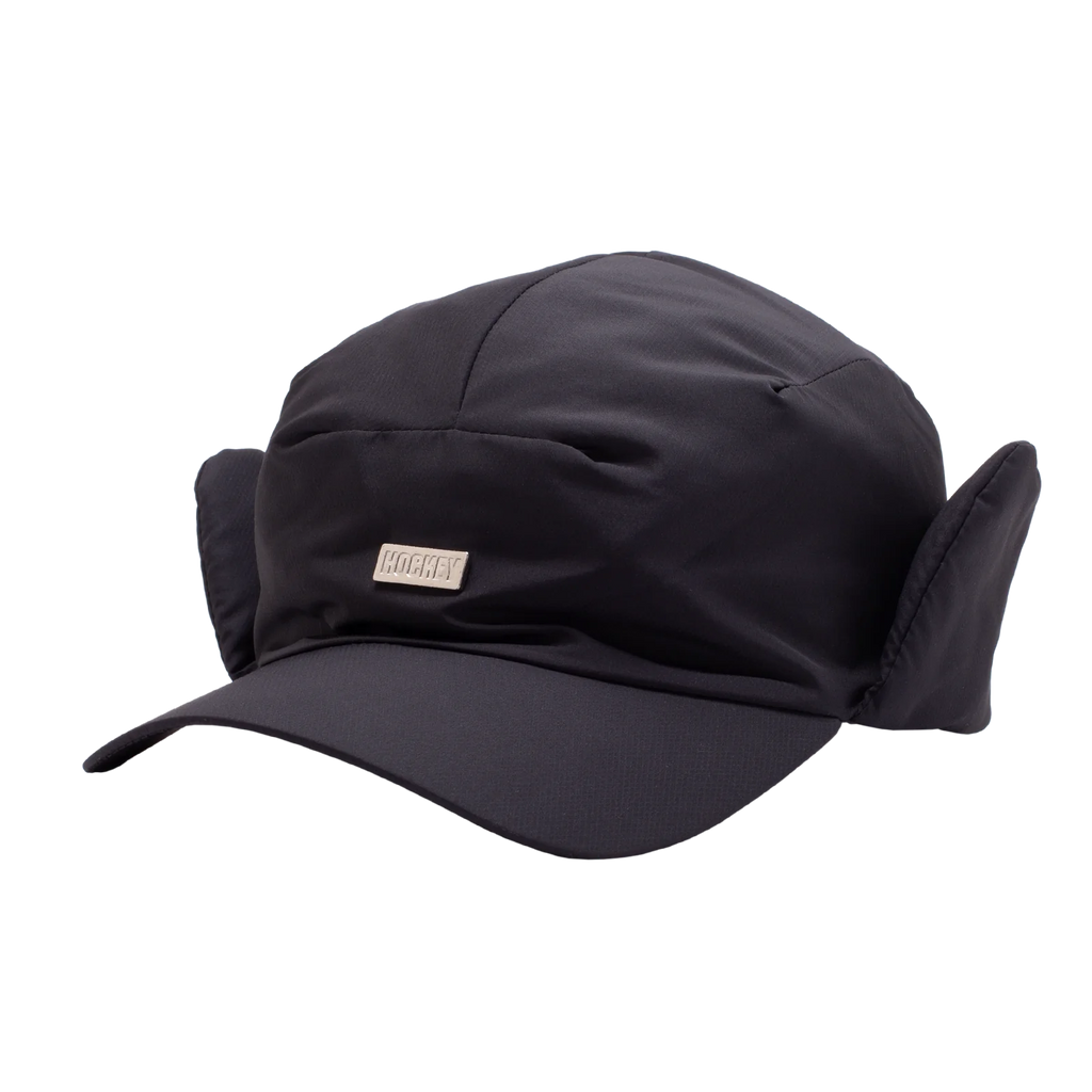 HOCKEY - Ear Flap Hat Black