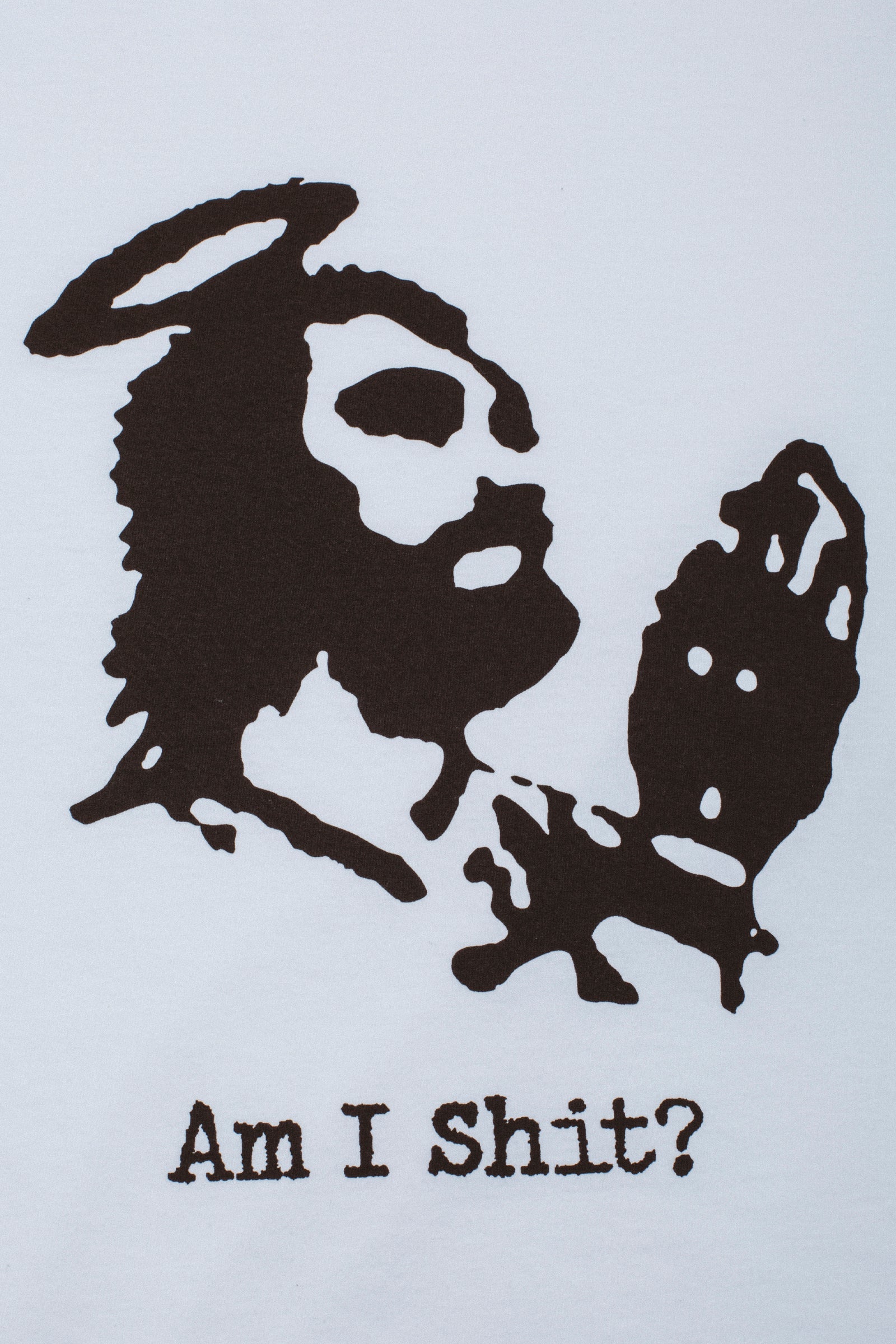 FUCKING AWESOME - Am I Shit? Tee White