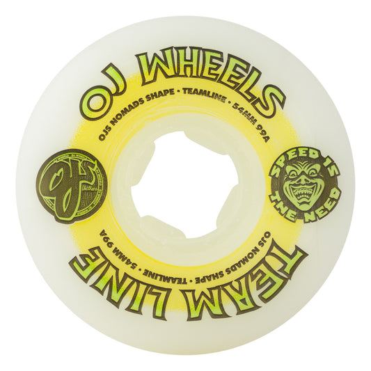 OJ WHEELS - 54mm Team Line Original Hardline 99a