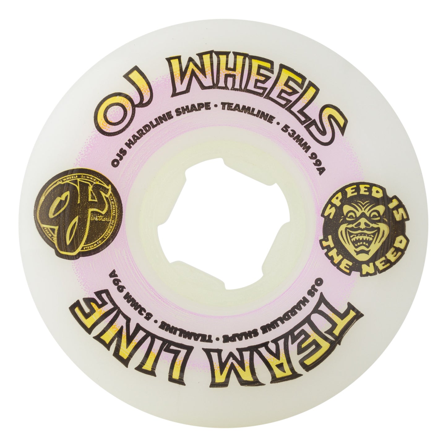 OJ WHEELS - 53mm Team Line Original Hardline 99a