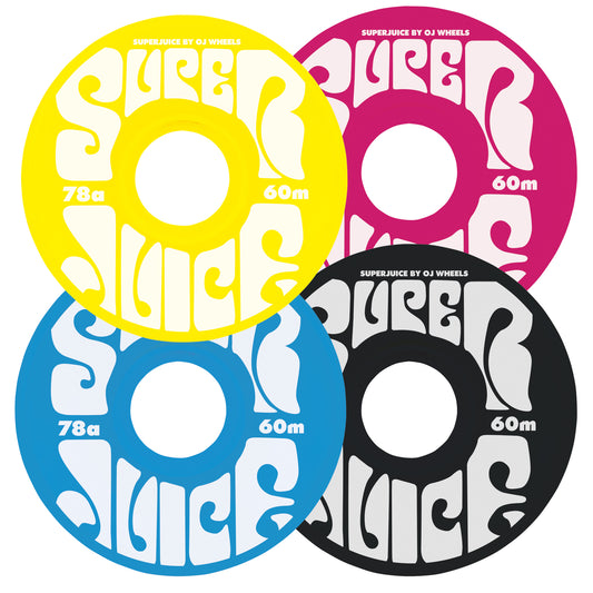 OJ WHEELS - 60mm Super Juice CMYK Mix Up 78a
