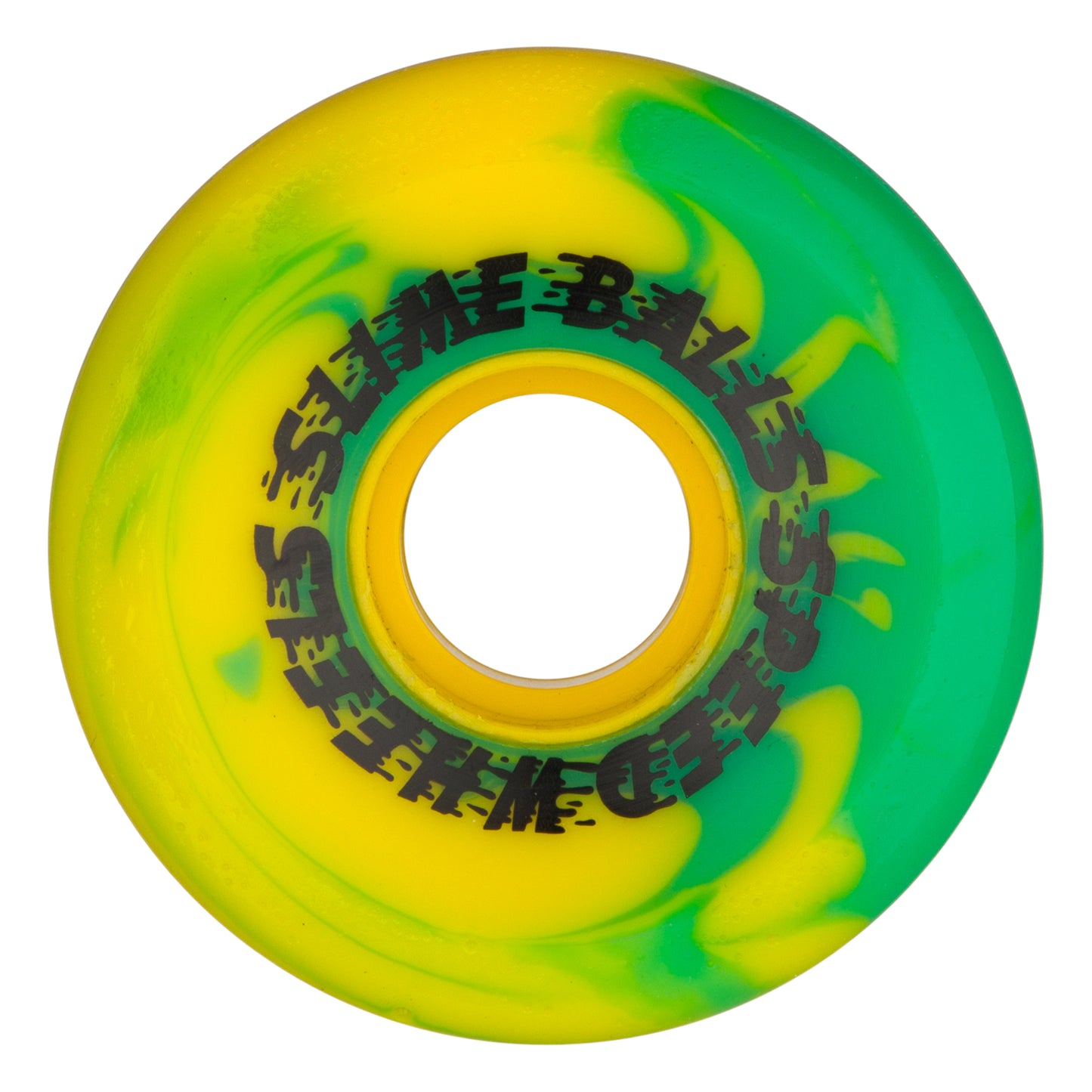 SLIME BALLS - 60mm Spewage OG Slime Green/Yellow Swirl 78a