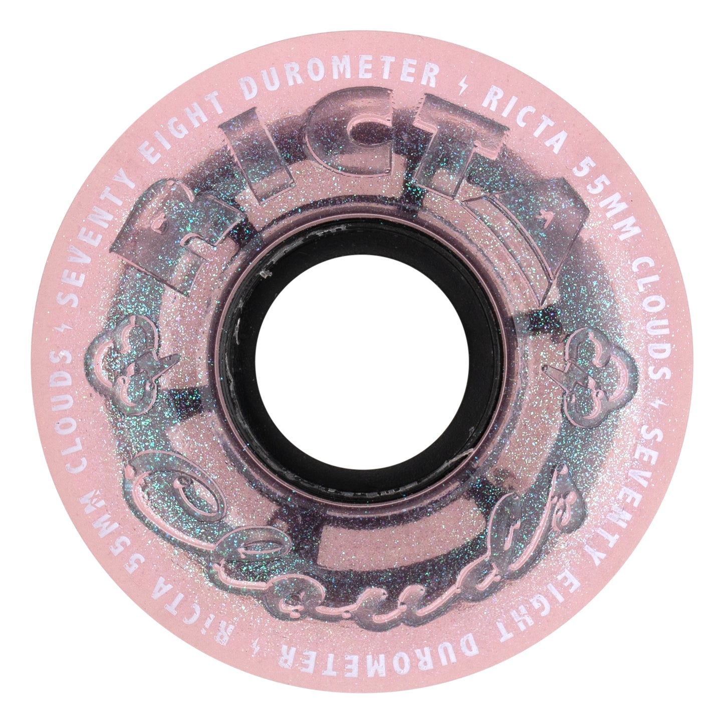 RICTA - 55mm Iridescent Clouds Pink 78a