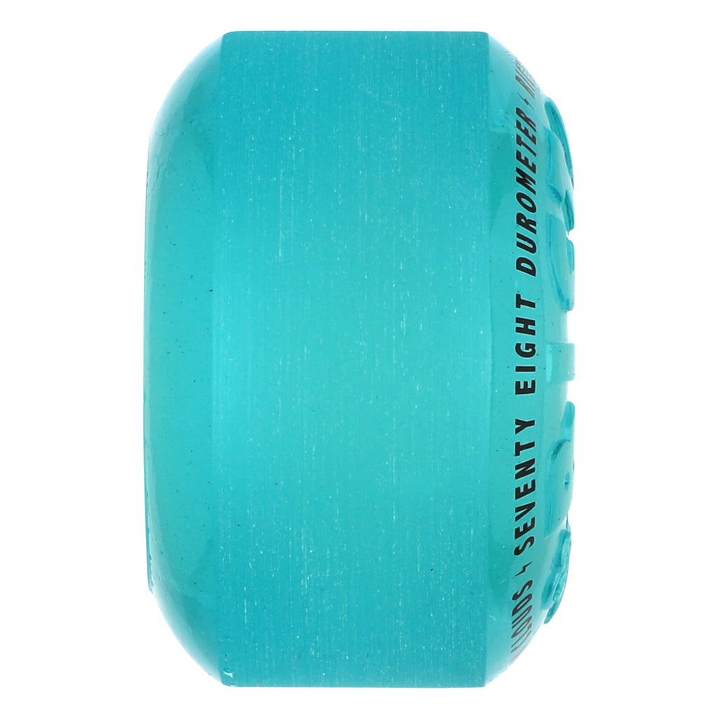 RICTA - 55mm Clouds Trasparent Blue GLOW IN THE DARK 78a