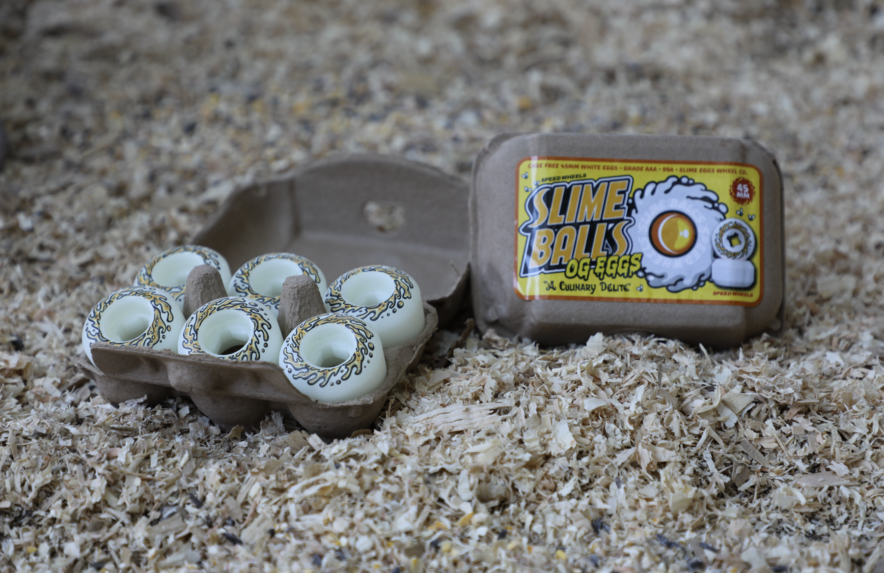 SLIME BALLS - 45mm OG Eggs Half Dozen Mini Chubbies 99a 6-Pack