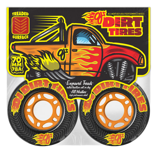 OJ WHEELS - 70mm Dirt Tires 78a