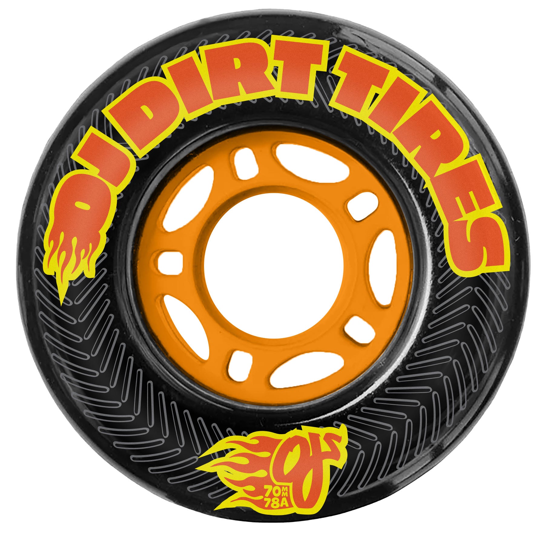 OJ WHEELS - 70mm Thunder Juice Black 78a