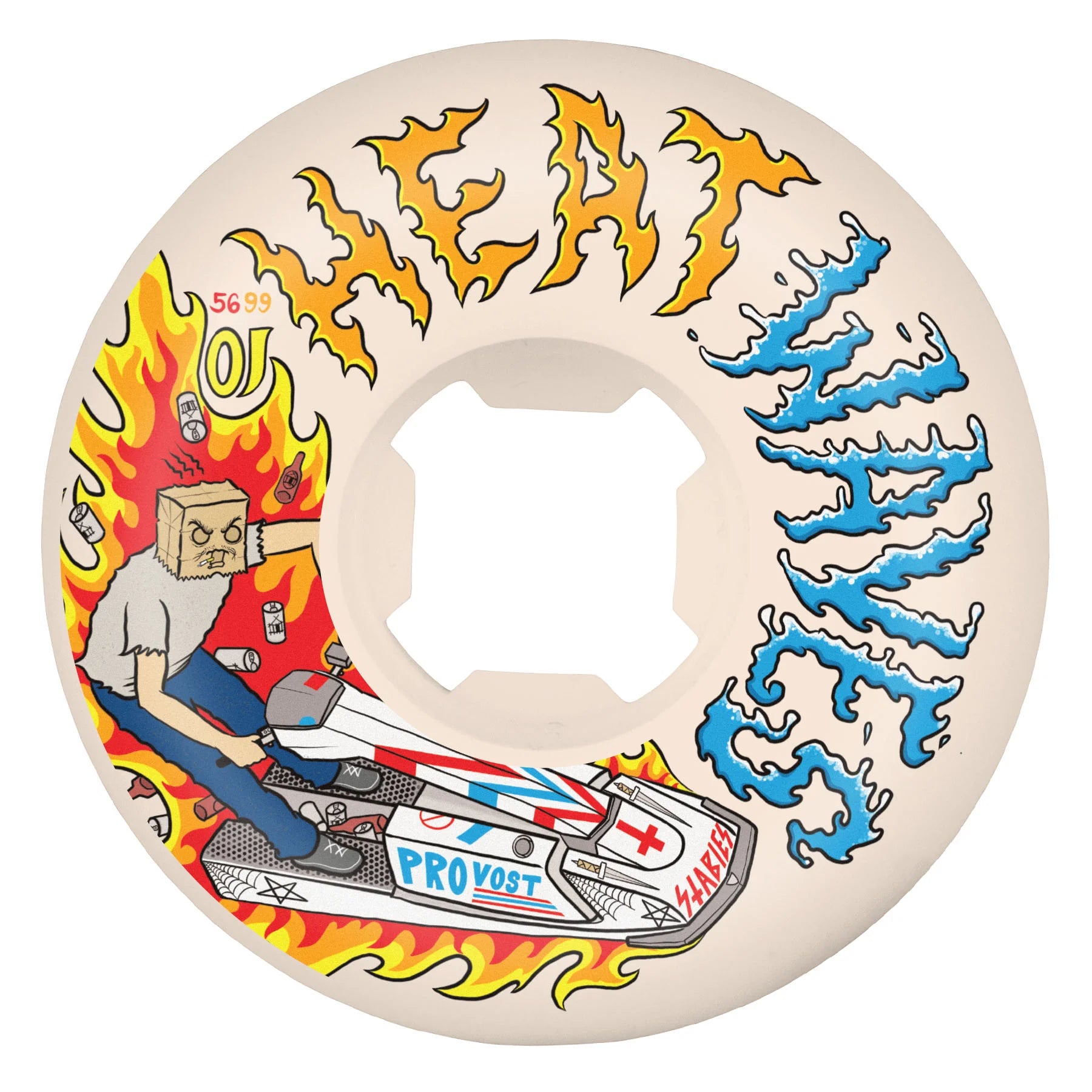 OJ WHEELS - 56mm Collin Provost Elite Full Combo 99a