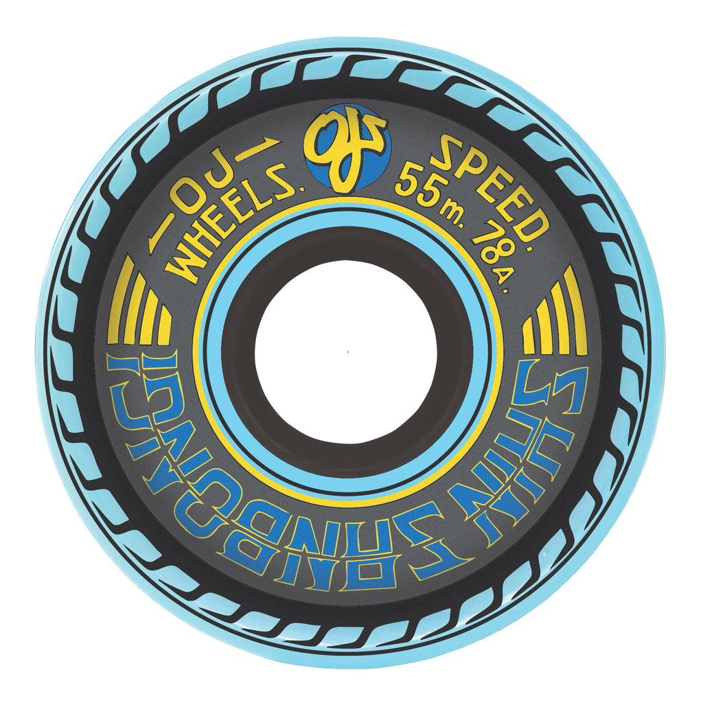 OJ WHEELS - 55mm Shin Sanbongi Mini Super Juice Blue 78a