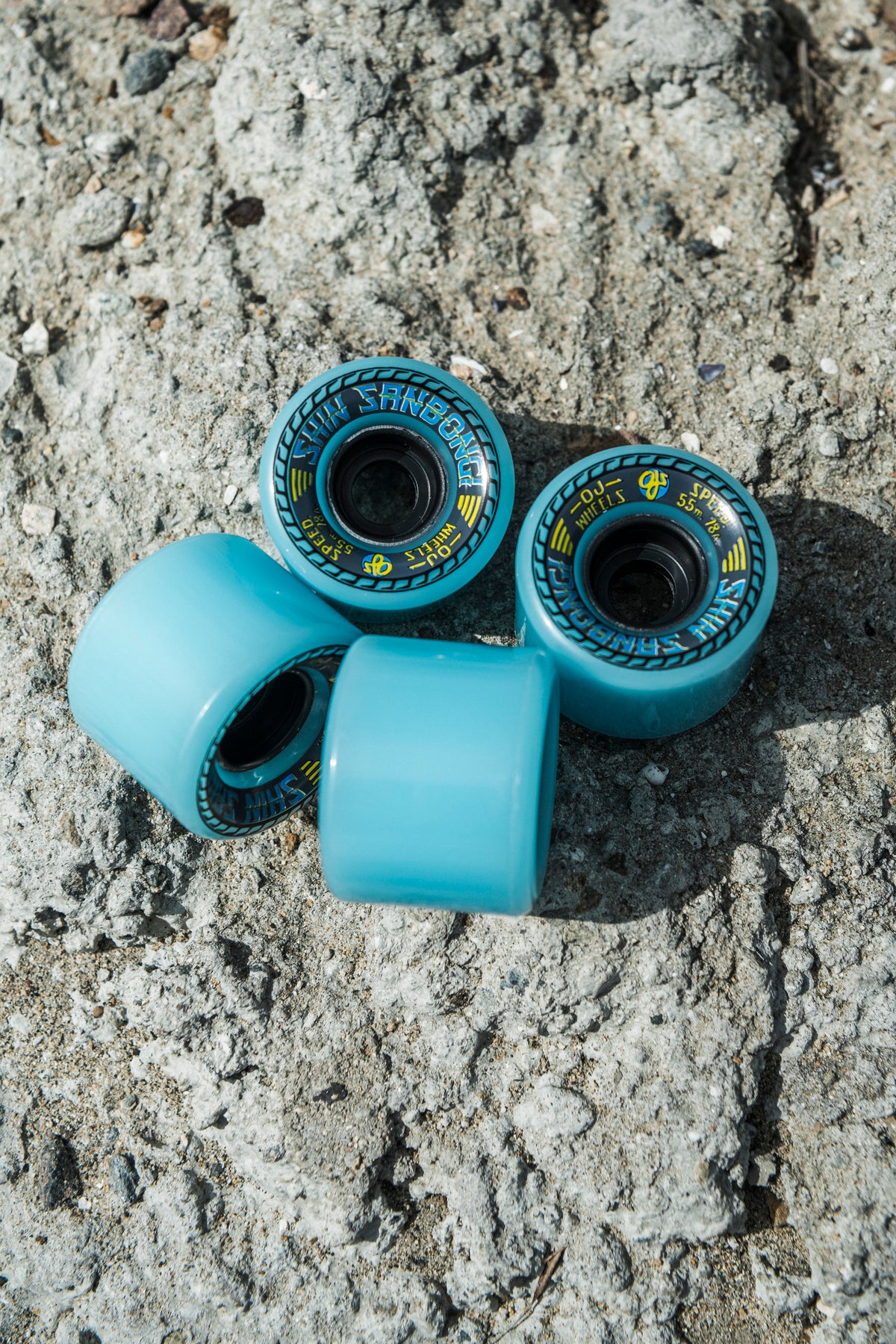OJ WHEELS - 55mm Shin Sanbongi Mini Super Juice Blue 78a
