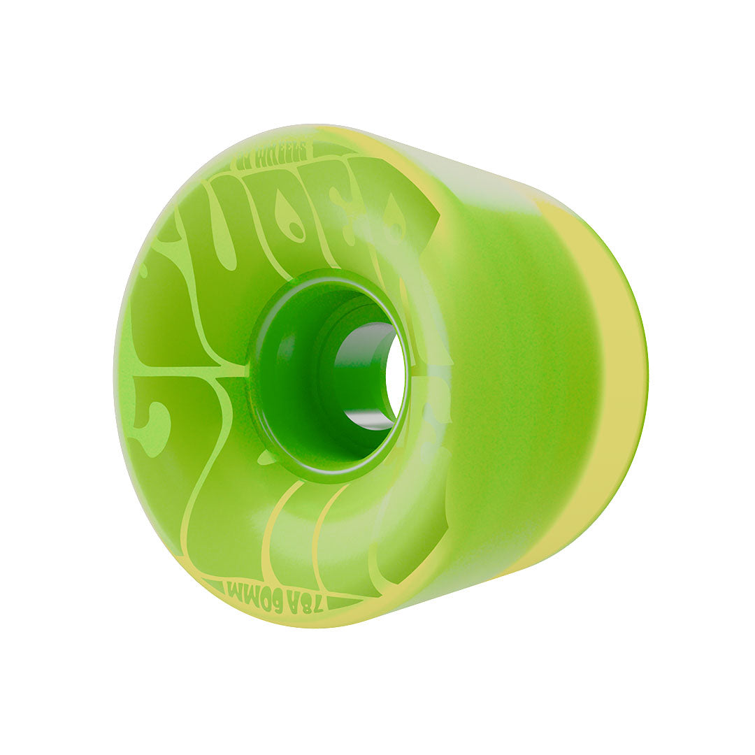 OJ WHEELS - 60mm Bubble Gum Mini Super Transparent Green 78a