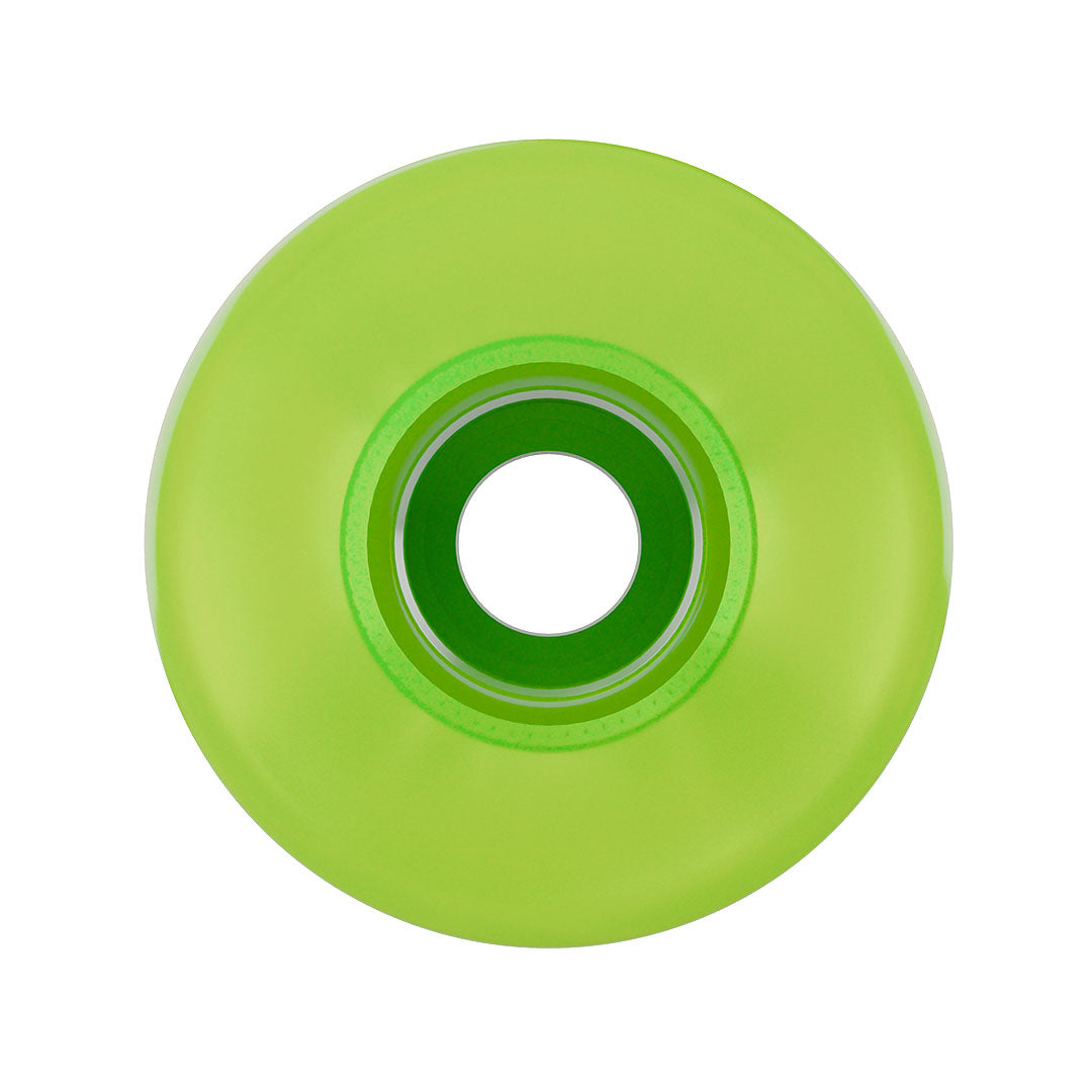 OJ WHEELS - 60mm Bubble Gum Mini Super Transparent Green 78a