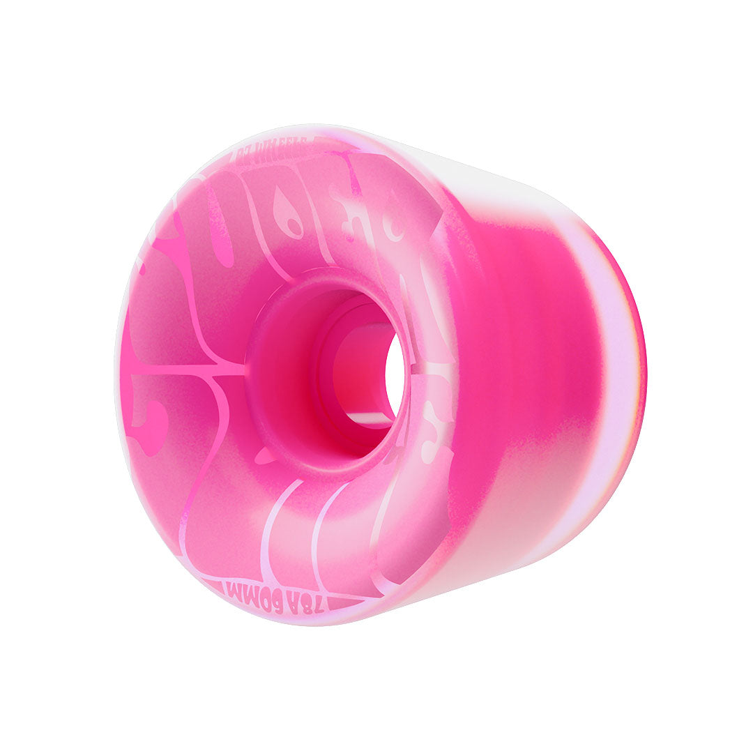 OJ WHEELS - 60mm Bubble Gum Super Juice Transparent Pink 78a