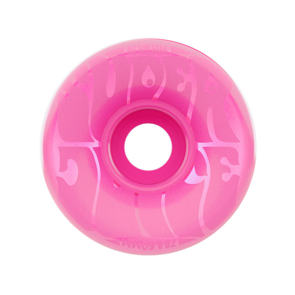 OJ WHEELS - 60mm Bubble Gum Super Juice Transparent Pink 78a