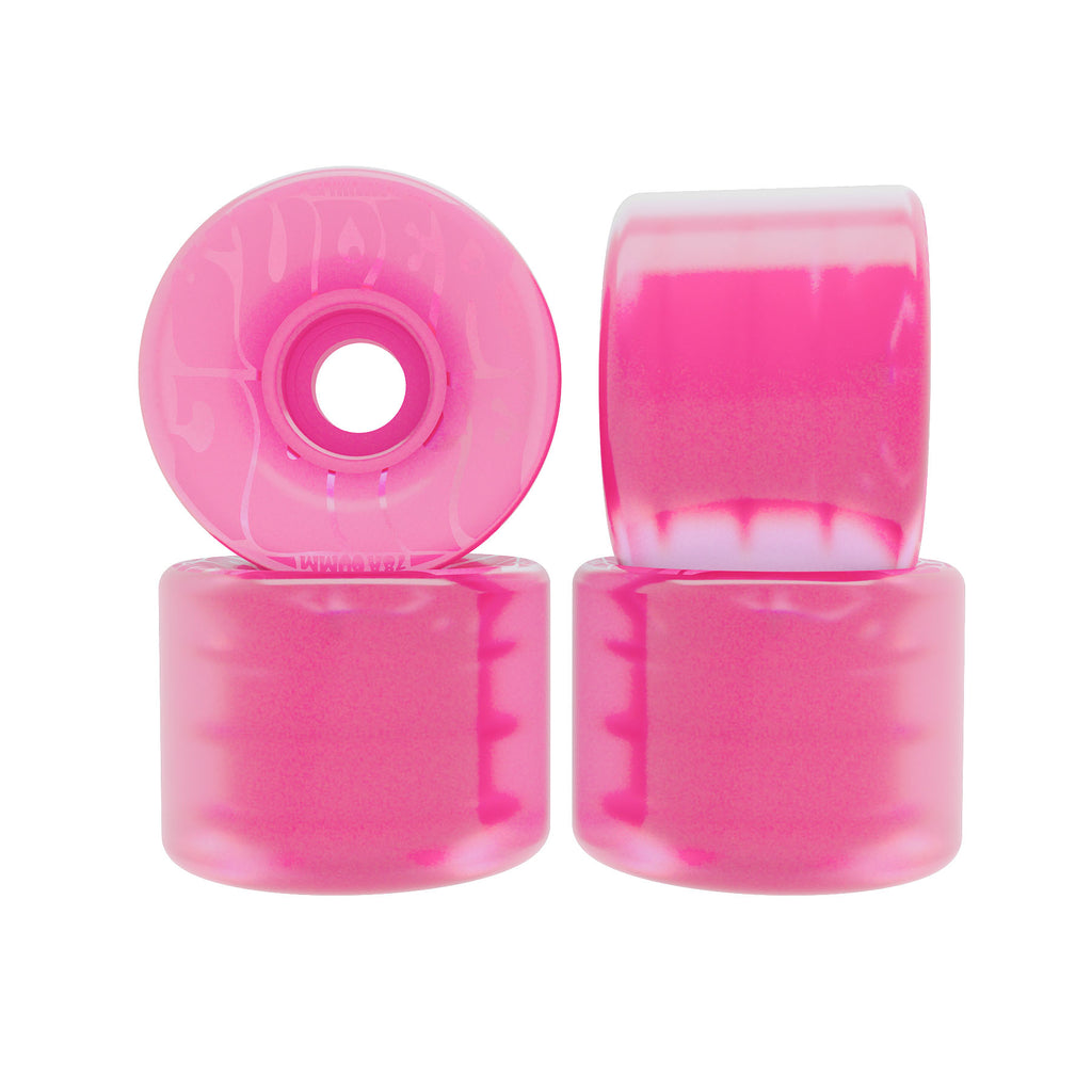 OJ WHEELS - 60mm Bubble Gum Super Juice Transparent Pink 78a