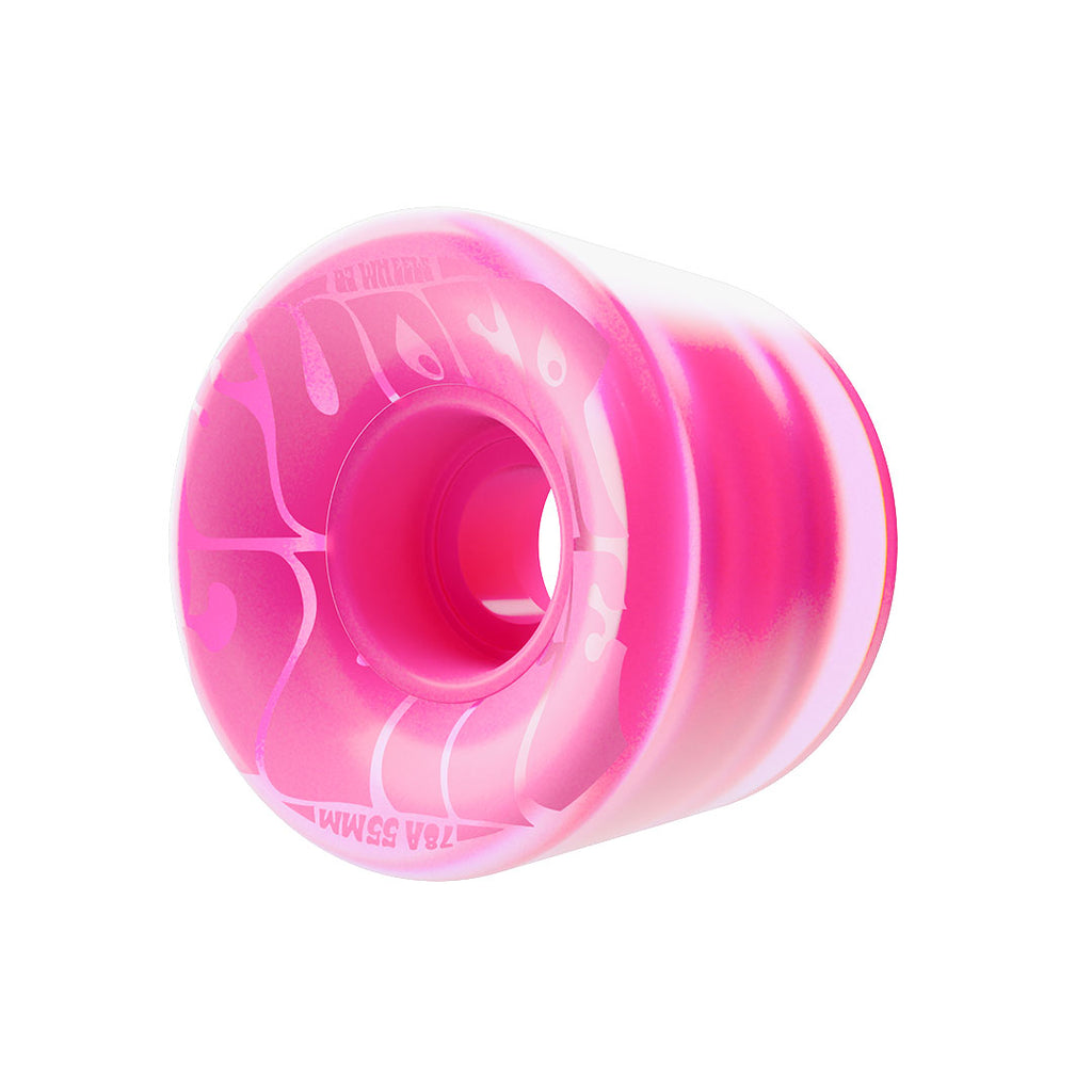 OJ WHEELS - 55mm Bubble Gum Mini Super Transparent Pink 78a
