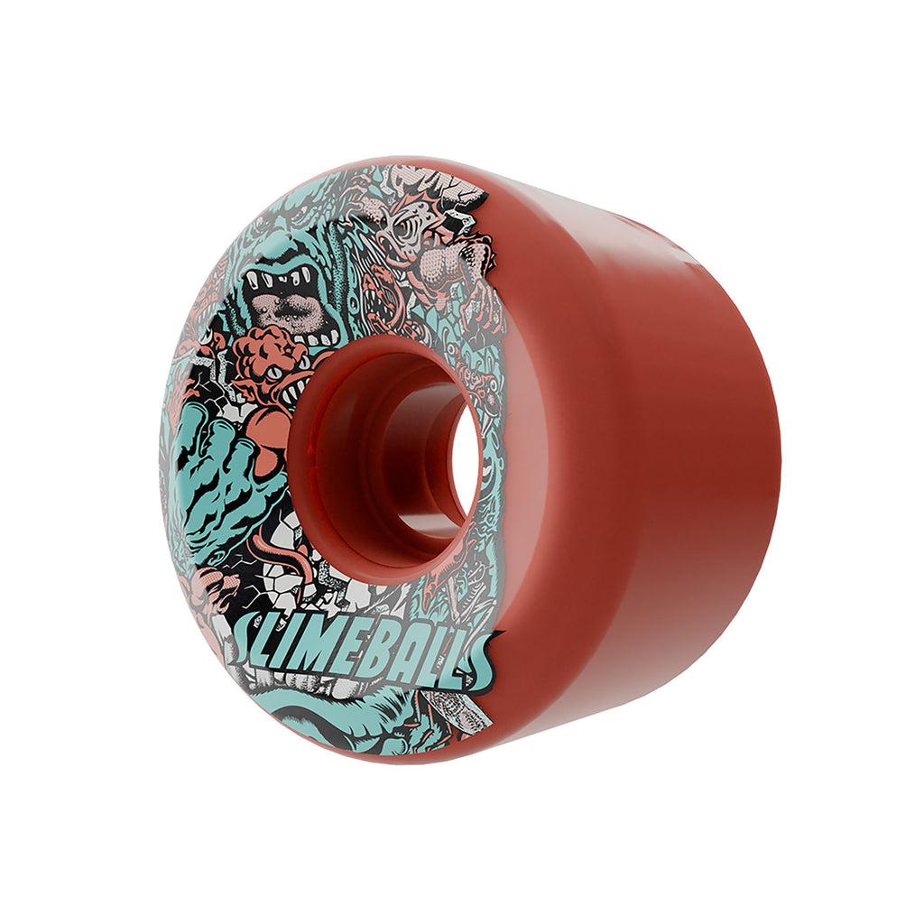 SLIME BALLS - 60mm Roskopp Five Reissue OG Slime Pink 78a
