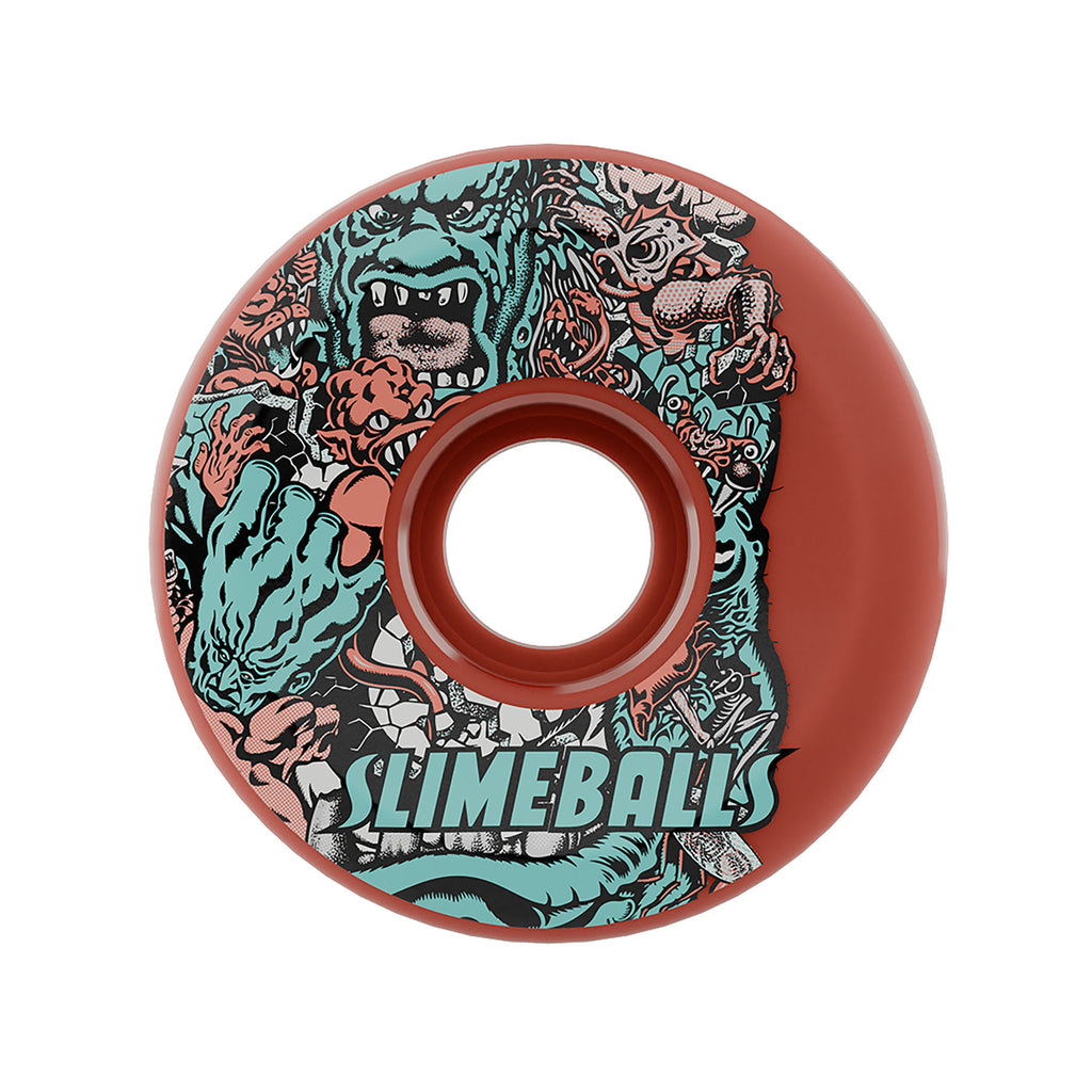 SLIME BALLS - 60mm Roskopp Five Reissue OG Slime Pink 78a
