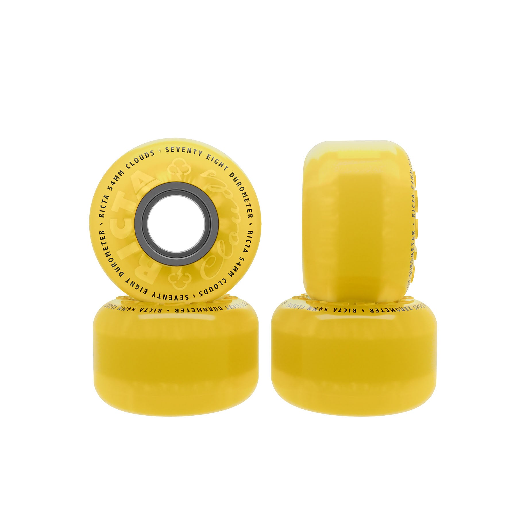 RICTA - 54mm Clouds Yellow/Black 78a