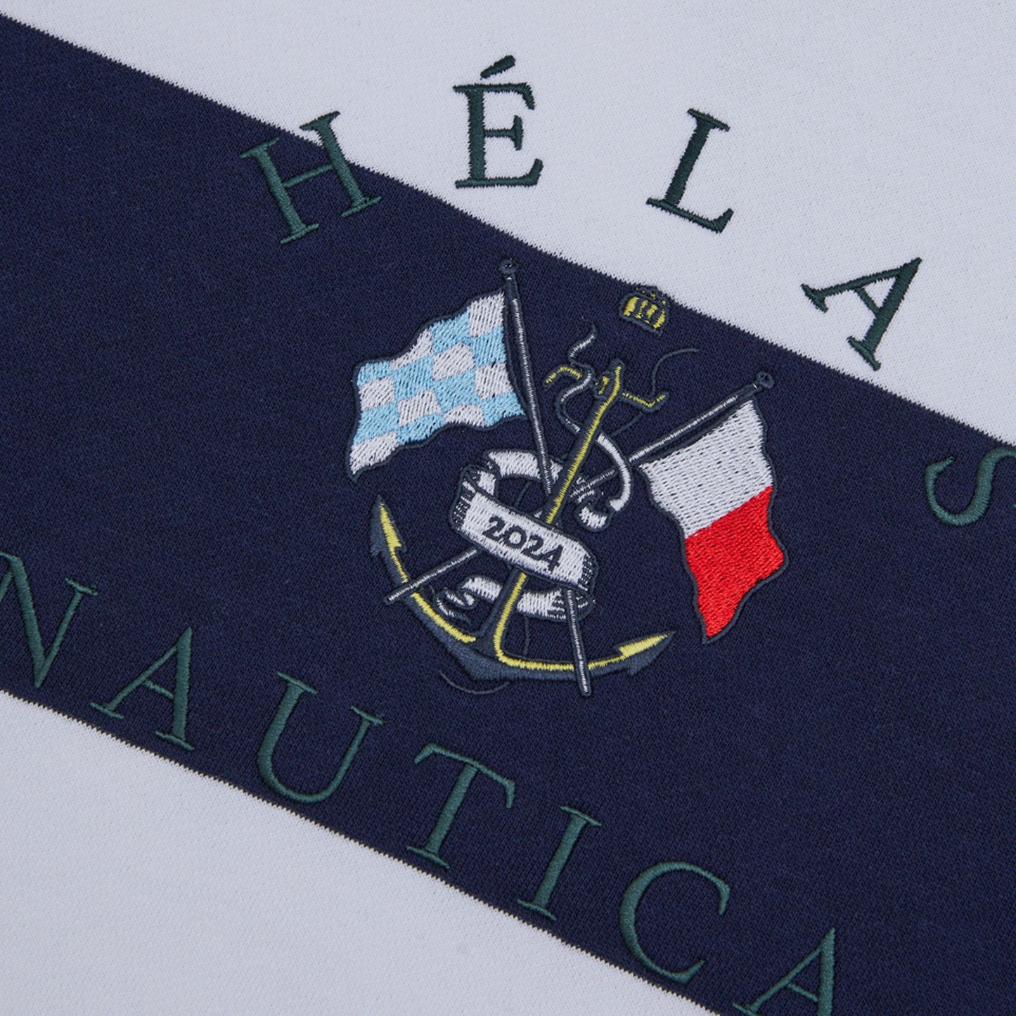 HELAS - Nautica Crewneck Navy/White