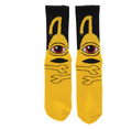 TOY MACHINE - Sect Hug Crew Socks Yellow