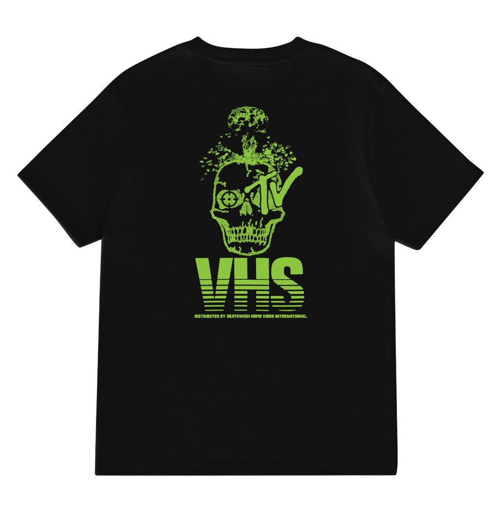 DEATHWISH - Death TV VHS Pocket Tee Black