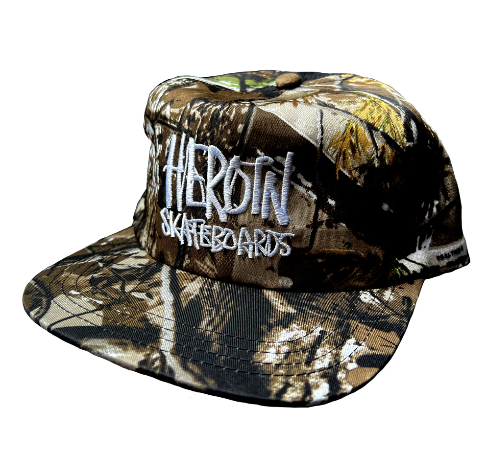 HEROIN - Script Snapback Tree Camo