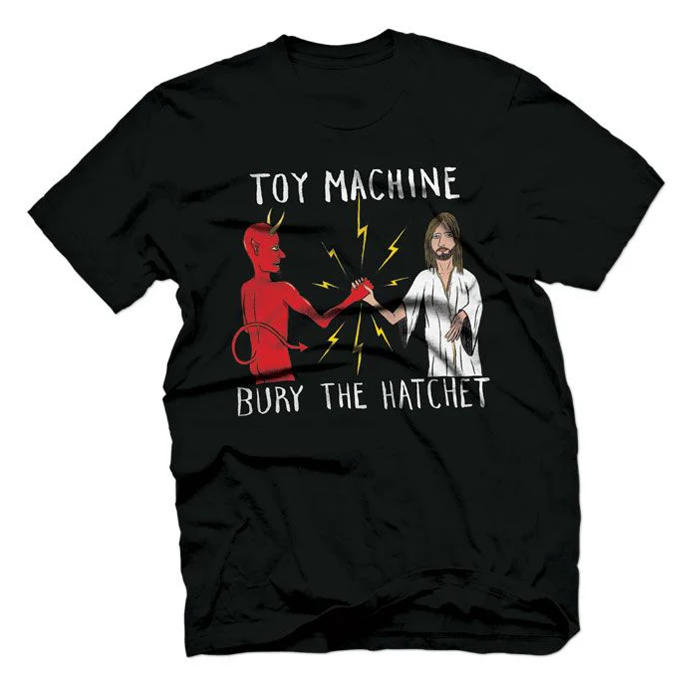 TOY MACHINE - Bury The Hatchet Tee Black