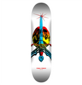 POWELL PERALTA - Skull & Sword Yellow Fade - 8.25