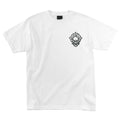 CREATURE - Bonehead Flame Tee White