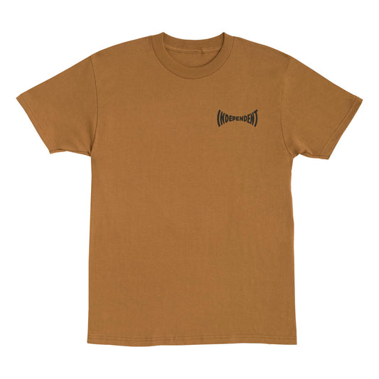 INDEPENDENT - Spanning Chest Tee Brown Sugar