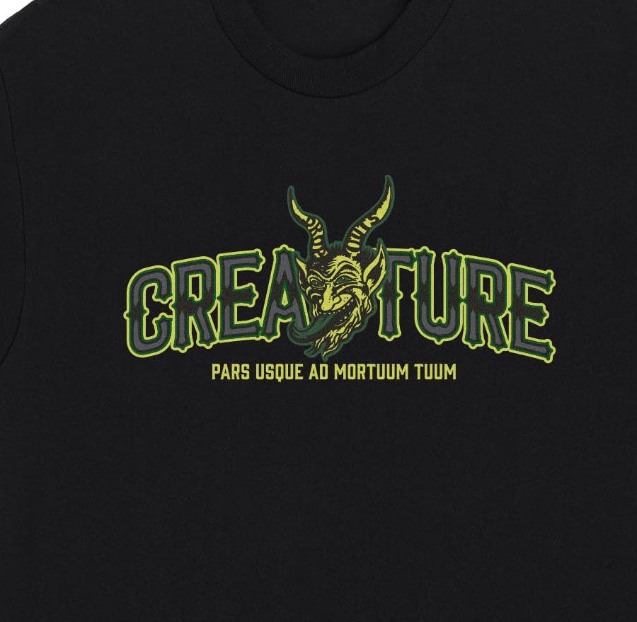 CREATURE - Drop Out Heavyweight Tee Black