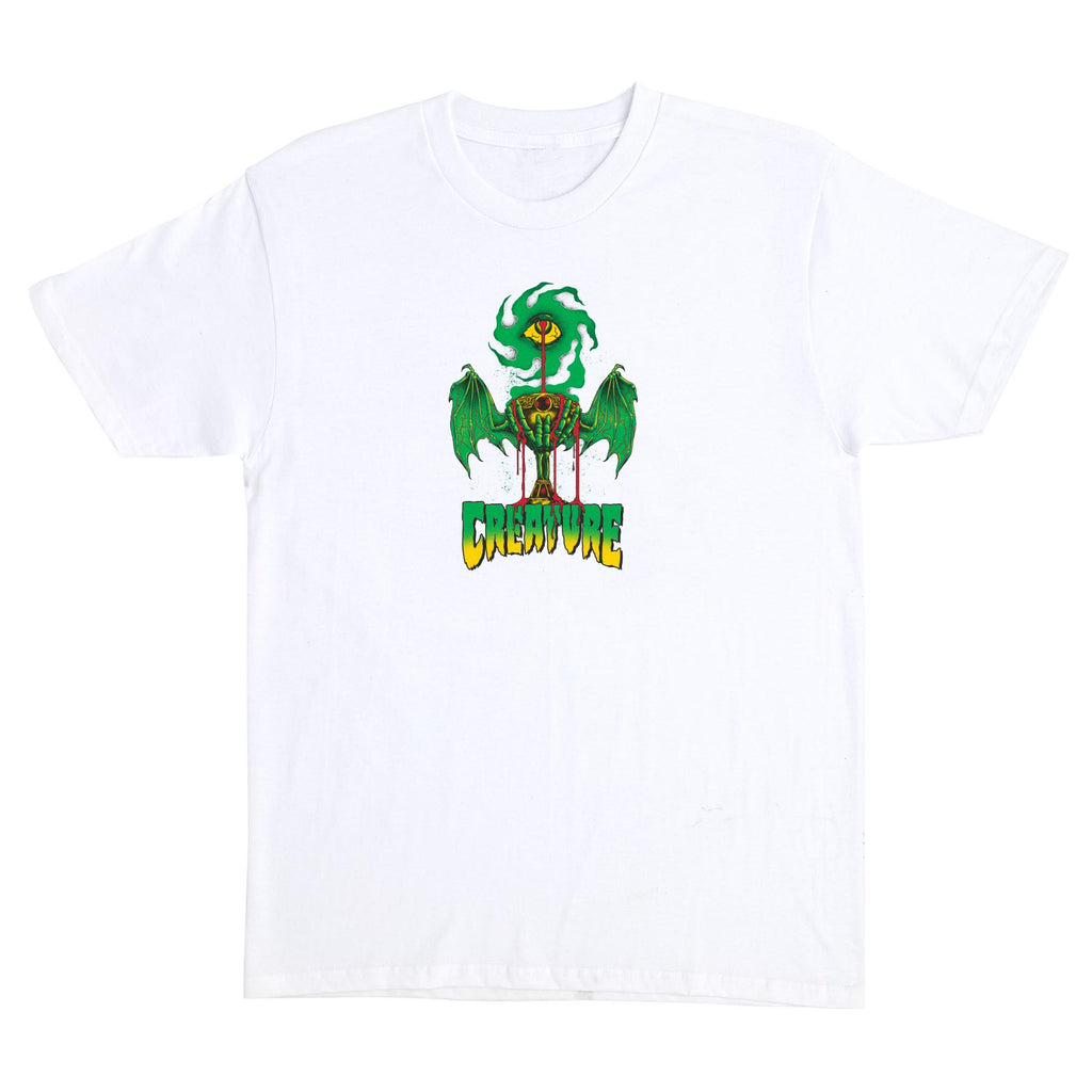 CREATURE - Goblet Heavyweight Tee White