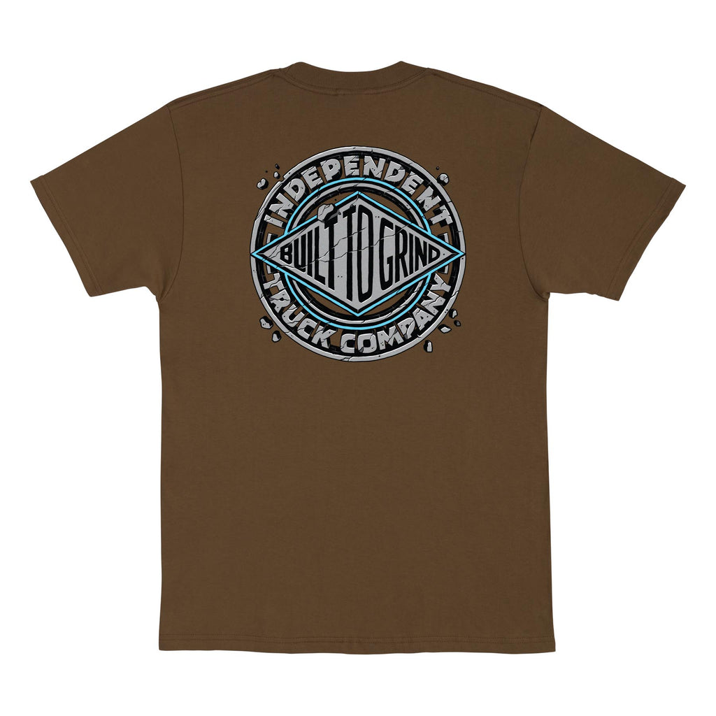 INDEPENDENT - Stone Summit Heavyweight Tee Dark Chocolate