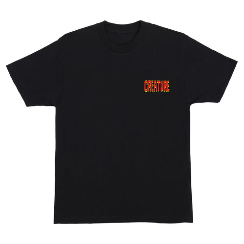 CREATURE - Burn Witch Burn Tee Black