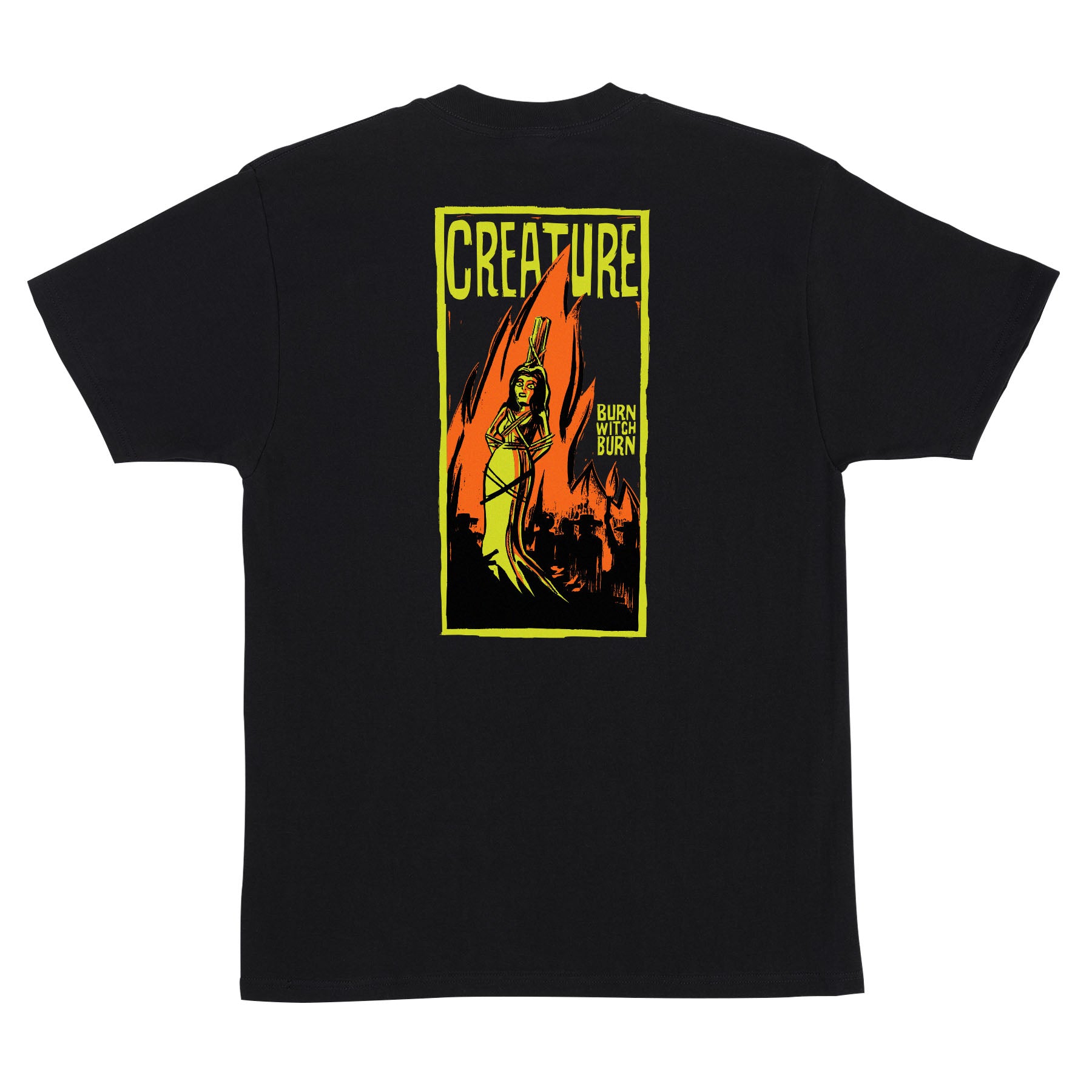 CREATURE - Burn Witch Burn Tee Black