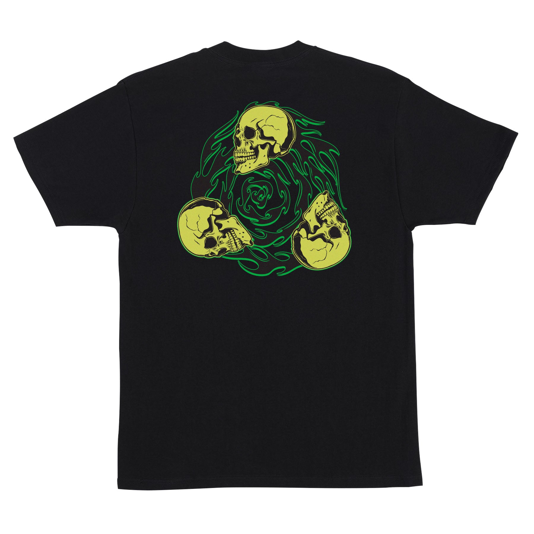 CREATURE - Spiral Skull Tee Black