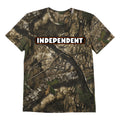 INDEPENDENT - Bar Logo Midweight Tee Real Tree APX