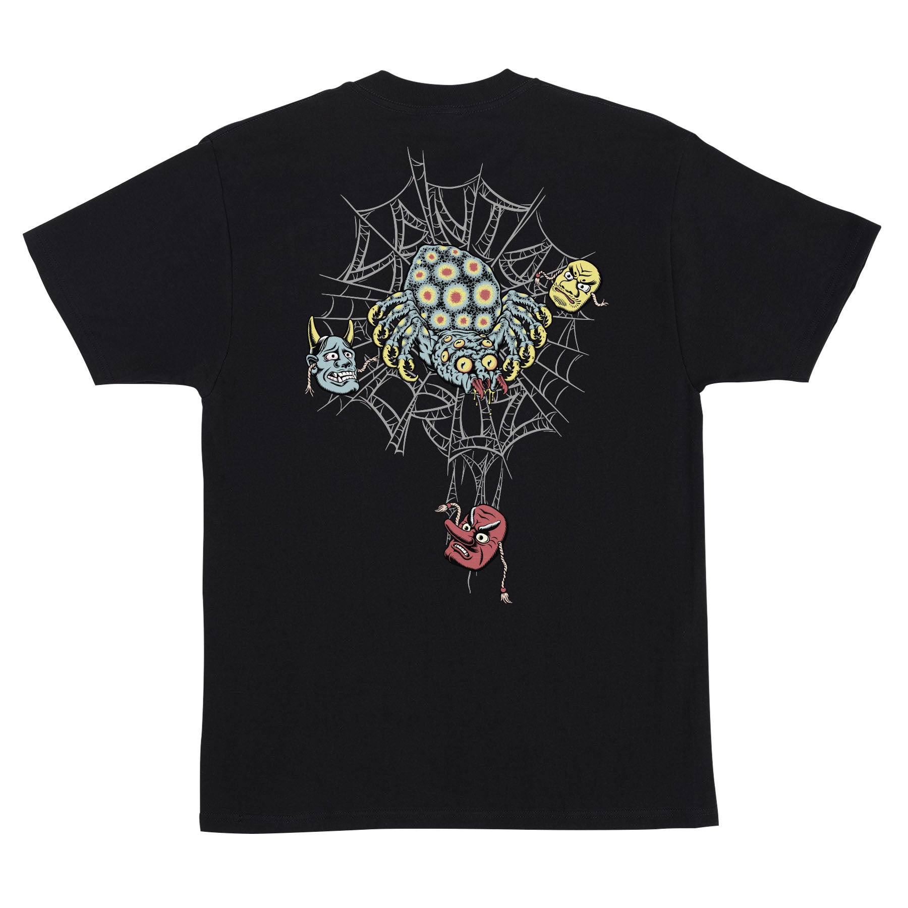 SANTA CRUZ - Dressen Spider Tee Black
