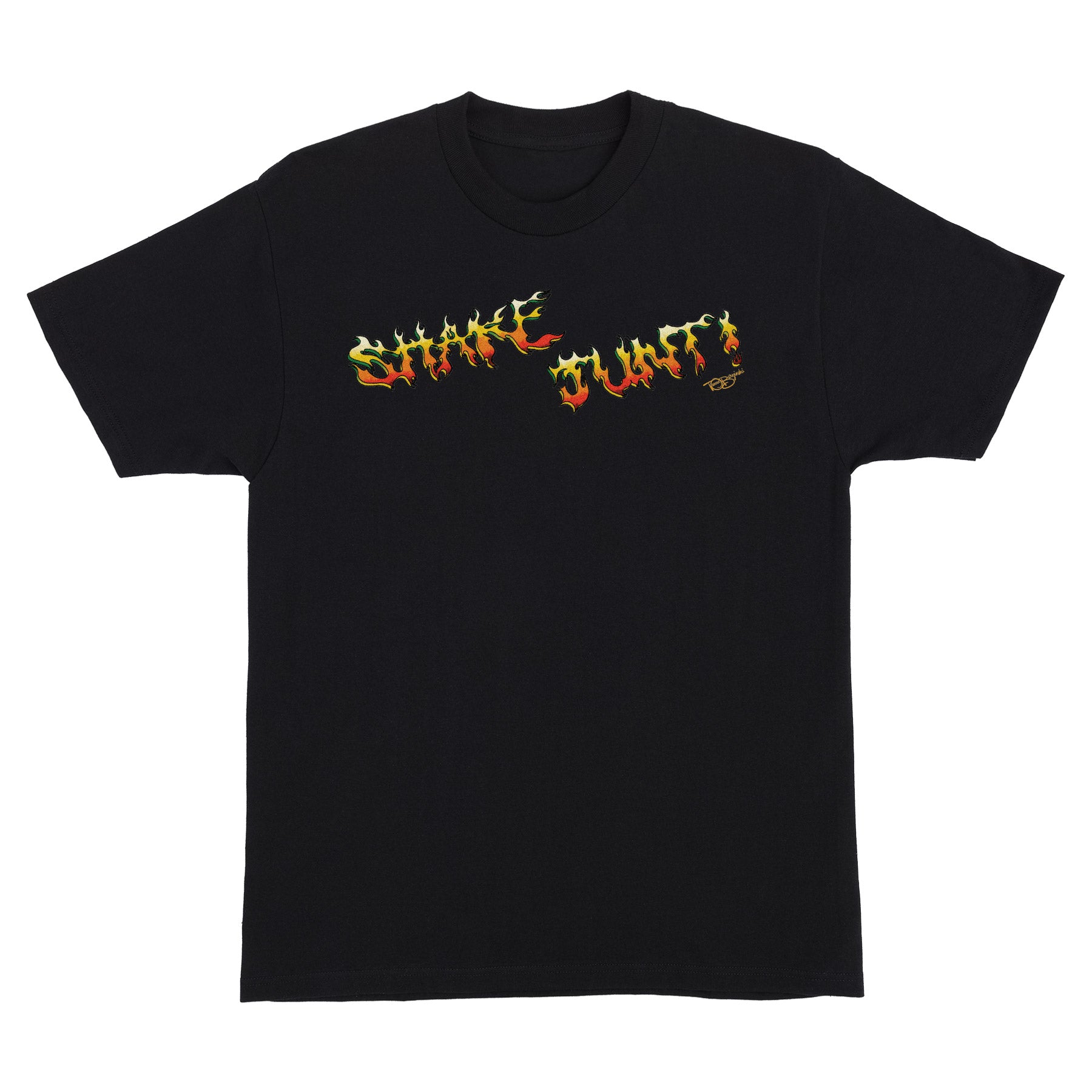SHAKE JUNT - Burzinski Tee Black
